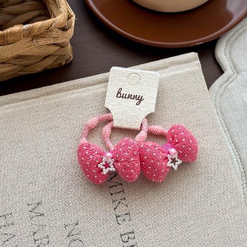 Autumn Retro Coffee Color Love Bow Hairpin Temperament All-match Children's Hair Accessories Side Bangs Hairpin Headdress