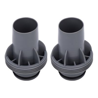 2PCS Pool Hose Adapter Fit for P6916 Good Sealing Plastic 1.5 Inch Pool Filter Pump Hose Adapter E