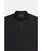 Koolongseupocheu Women'S Air Dot Zip-Up Short Sleeve T-Shirt Jktcm26262Blk