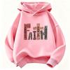 Vintage Faith Colorful Design Hoodie Kids Children's Sweatshirt Hoody Casual Hoodies for Boys Girls Clothes