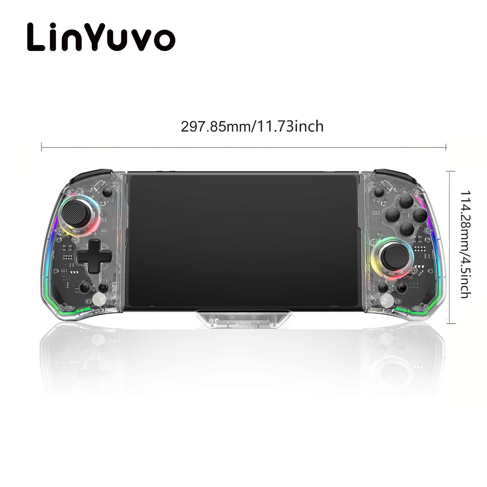 

LinYuvo KS43, ручной геймпад для Nintendo Switch, металлический джойстик, игровой контроллер с T Burst