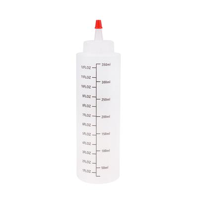 120/350/450 ml Kunststoff-Quetschflasche mit Nadelspitze, auslaufsicher für die Küche