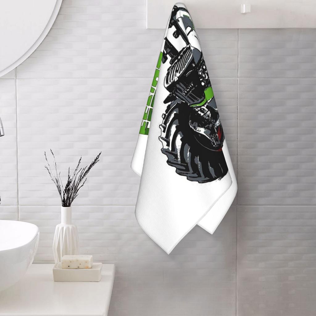 Fendt Tractor Soft Face Towel Quick Dry Pool Bath Cotton Towels Absorbent
