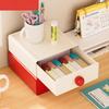 1Pcs Dopamine Desktop Drawer Storage Box Stacked Dust-proof Desk Storage Rack for Stationery Cosmetics Sundry Items Organizer
