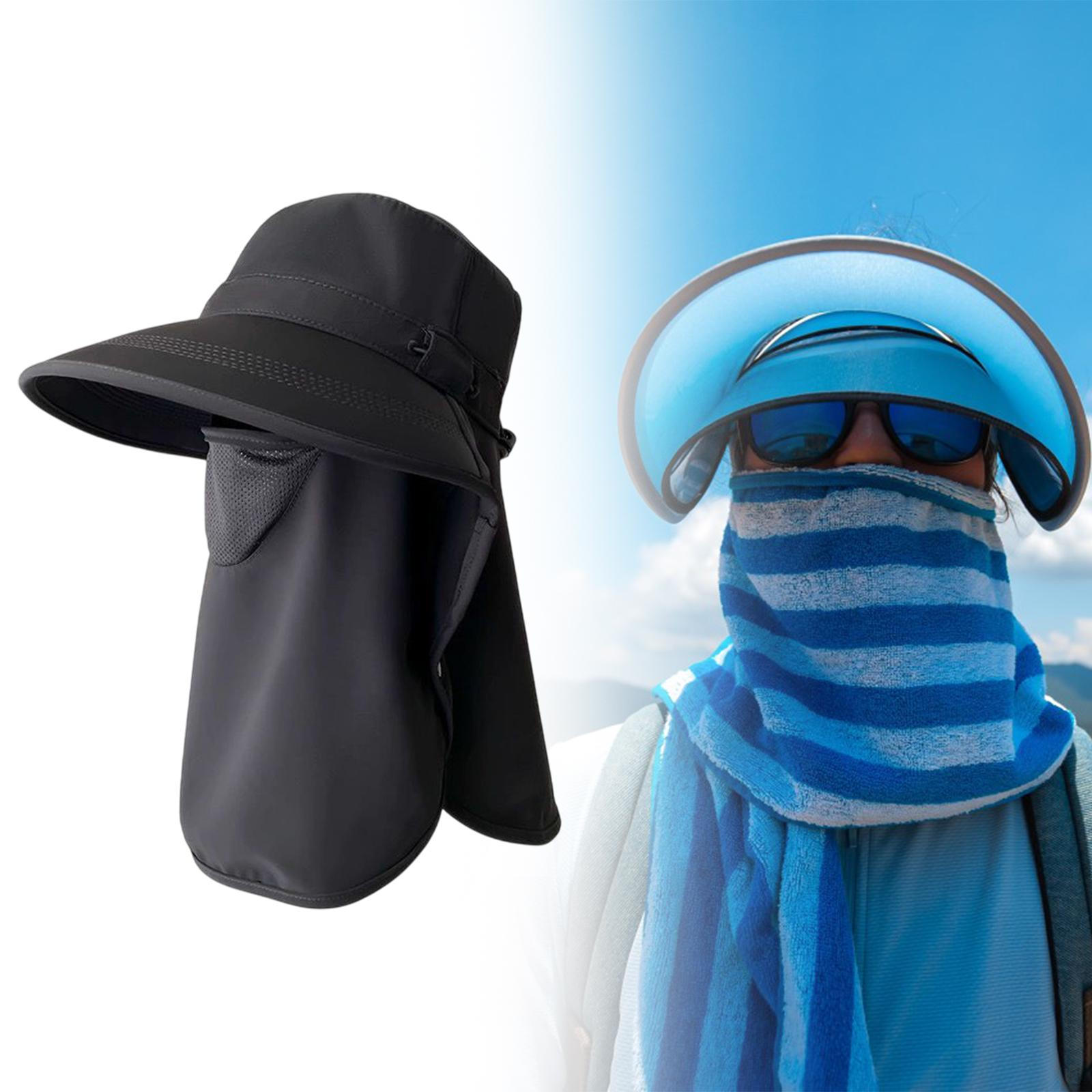 

Мужская рыболовная кепка, пляжная шляпа для скалолазания, спорта на открытом воздухе, пешего туризма, садоводства чёрный