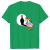 Unicorn Middle Finger T Shirt Women Mens T-Shirt Streetwear Tshirts Anime Clothes Four Seasons