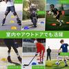 Numbered Training Cones, Colored Disc Cones, 15 Cones in 3 Colors, Perfect for Soccer, Baseball, Futsal, Dribbling, Tennis, and Practice, Includes Sto