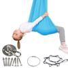Kids Sensory Swing Hammock Indoor Outdoor Play 280x150cm With Hardware Kit 150kg Capacity