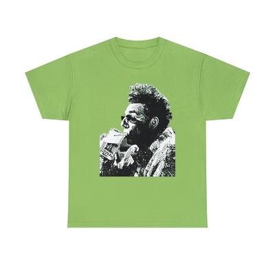 Seinfeld Kramer Stampa Grafica Artistica Parodia Maglietta Unisex in Cotone Pesante