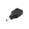 Universal Laptop Power Adapter Tip USB Female Connector Head for Various Notebook Models and Brands Black