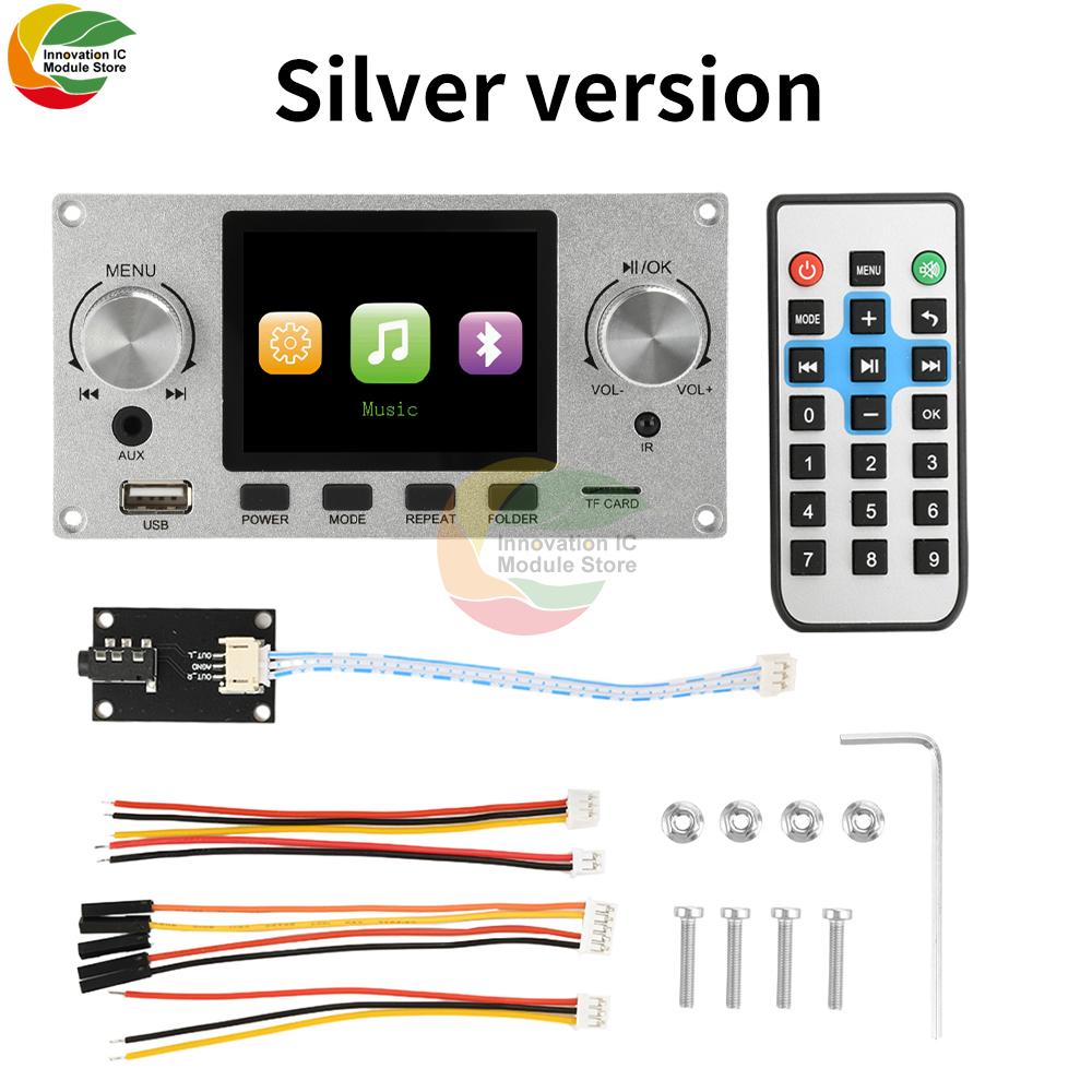 

2.8 Inch TFT Color Screen Lossless Audio Decoding Board Module Amplifier Audio Player DC 5-12V Car FM Radio Module