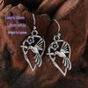 Retro Hummingbird Flower Earrings - Hip Hop Style, Versatile Street Fashion Accessories