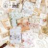Momo Paper Moon White Wind Clear Series: Inspiration Guide Journal & DIY Collage Material - 6 Styles