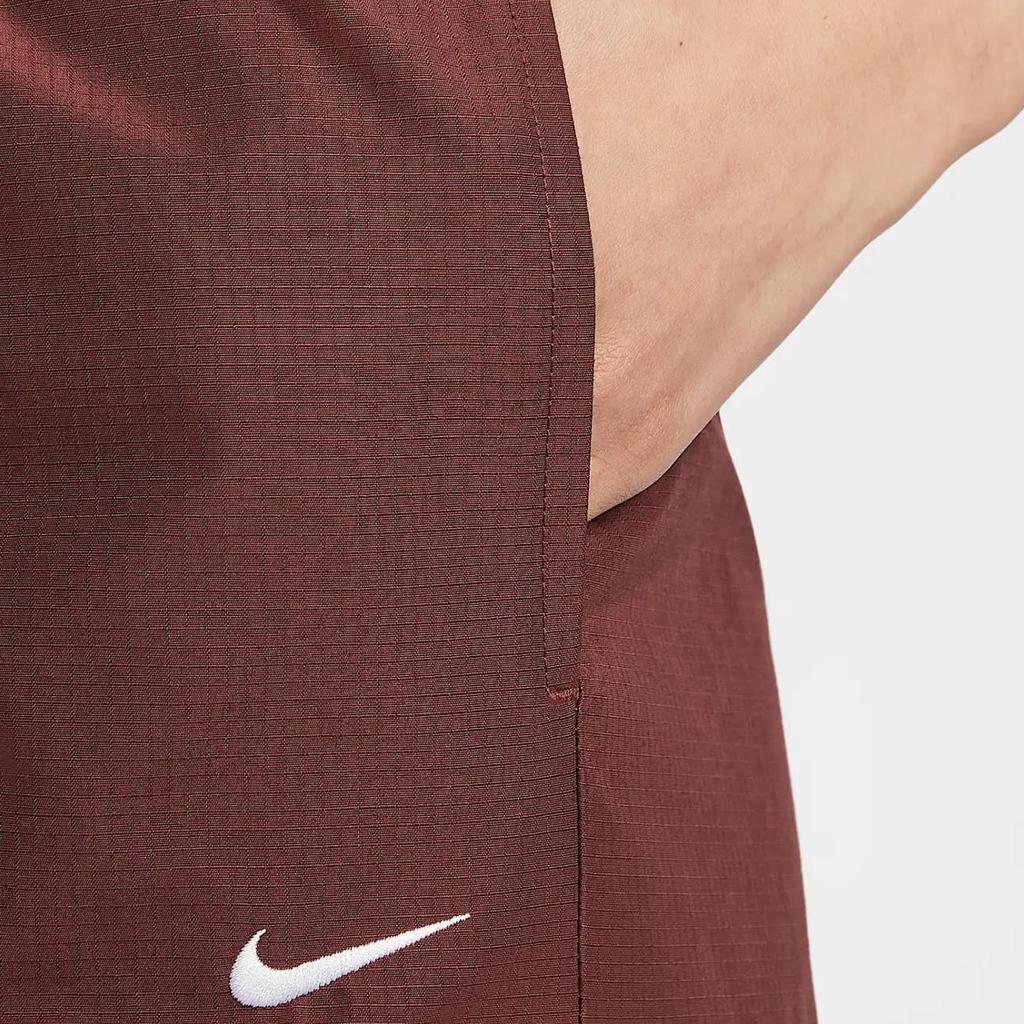 Nike Sportswear Everything Woven Solid Mid-Rise Straight Leg Cargo Pants Women pants Dark-Team-Red White HM6977-619