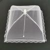 12-18inch Household Food Umbrella Cover Picnic Barbecue Party Anti Mosquito Fly Resistant Net Tent For Kitchen Dinner Table