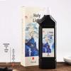 Red Flower Holy Smoke Calligraphy Ink, Special Practice Brush Ink for Chinese Painting, Large Bottle