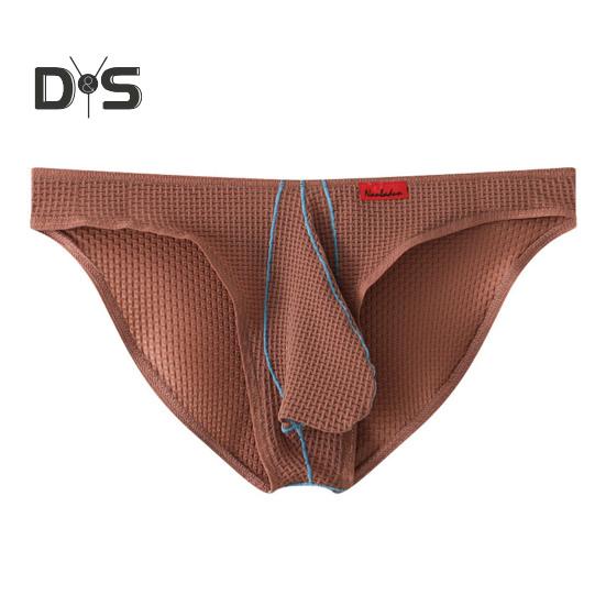 Pánské kalhotky Sexy nízký pas Vysoce elastické Lehké spodní prádlo U-konvexní Podpůrné měkké rychleschnoucí kalhotky Denní nošení