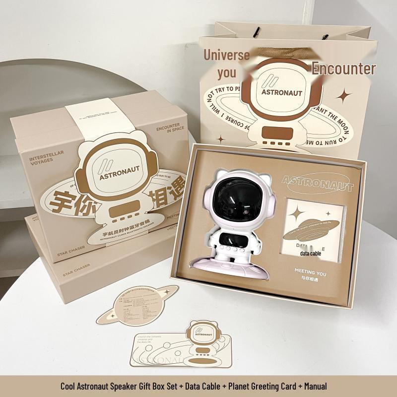 Bluetooth Astronaut Speaker - Kids' Birthday Gift for Boys Ages 5-10, Perfect for Middle Schoolers.