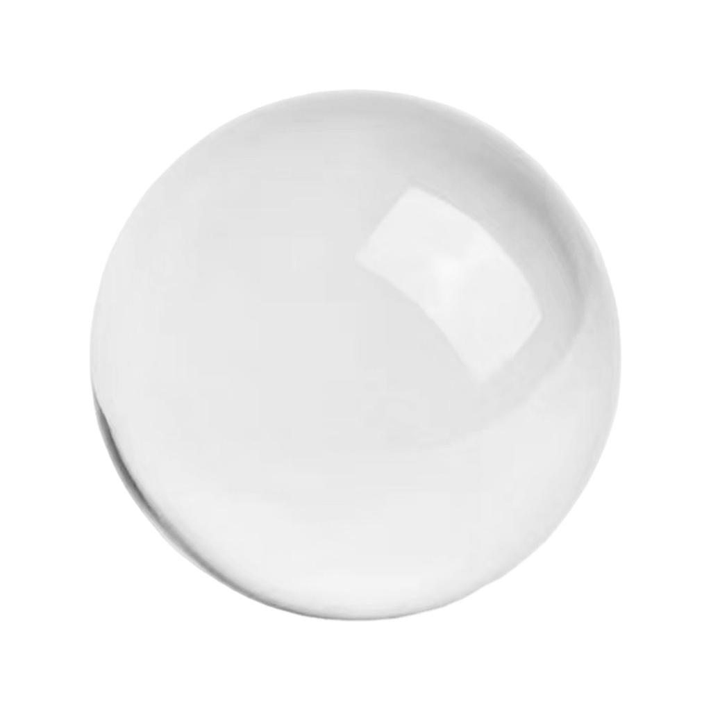 30 40 50cm Clear Glass Crystal Ball K9 Deck Figurines Decor Solid Clear Crystal Balls Photography Accessories