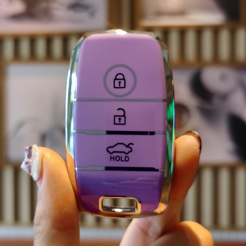 Premium Key Cover for Kia Models (K3, Sportage, K5, Seltos, KX3, K4, KX5, Niro, Carens)