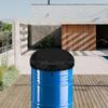 Cost-Effective Heavy-Duty Drum Cover, Adjustable Drawstring Closure, All-Weather for Rainwater Storage & Industrial Use