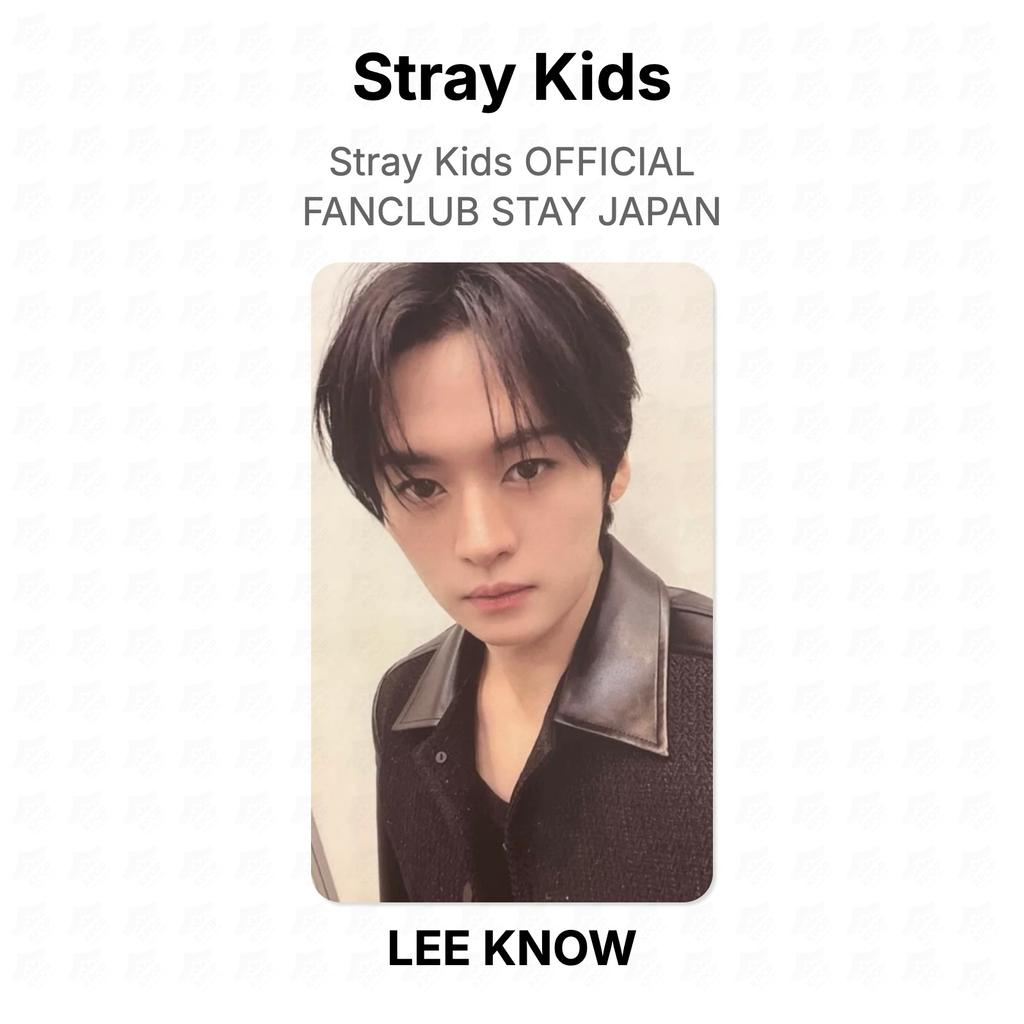 Stray Kids OFFICIAL FANCLUB STAY JAPAN Official Photocard