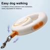 Retractable Dog Leash 8.2ft Heavy Duty Leash One Button Brake And Lock Tangle-Free Dog Leash with Anti-Slip Handle for Small Medium Dogs Up To 66lbs