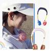 Lightweight Construction Portable Neck Fan Foldable Design Wearable Personal Fan  Daily Use