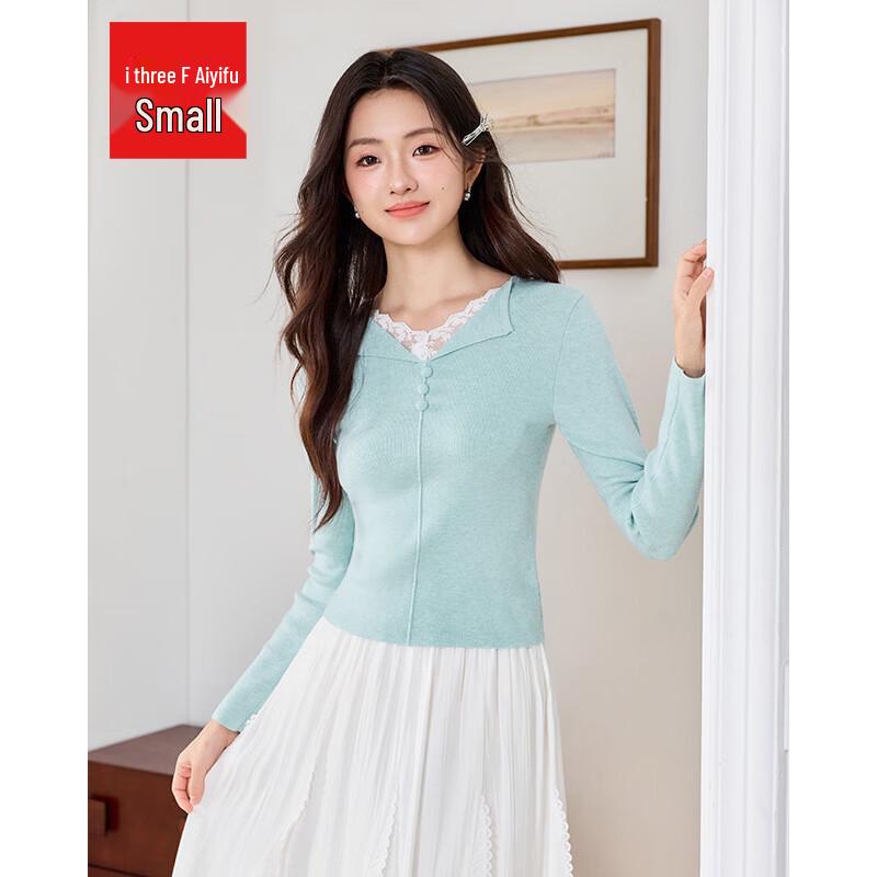 IEF Petite Autumn 2026 Round Neck Knit Top XS