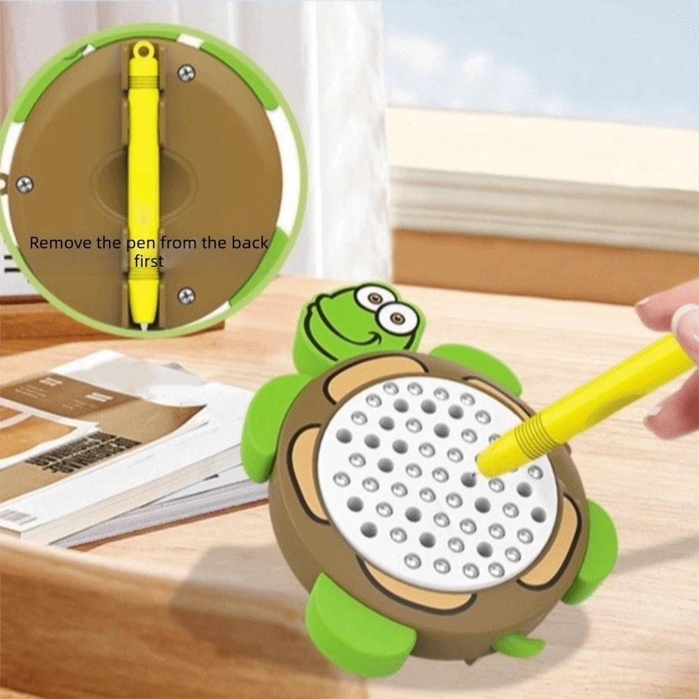Funny Magnetic Drawing Board Keychain Hanging Decoration Drawing Board Toy Boys Girls