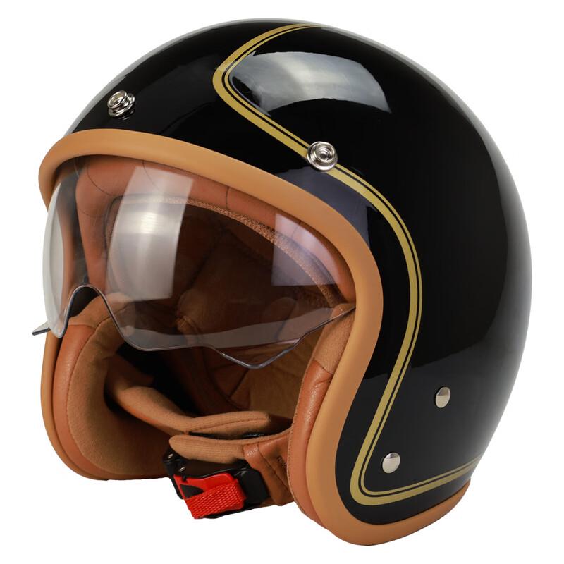 Lishi Retro 3/4 Motorcycle Helmet