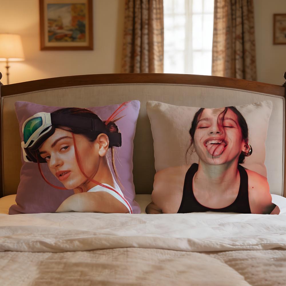 Singer Rosalia Cushion Cover 1Pcs Decorative Covers Soft Cushion Case For Sofa Couch Decor 40X40 45X45 Pillowcases