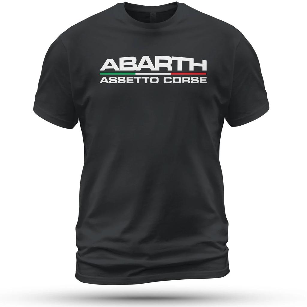 Abarth Assetto Corse Racing T-Shirt Funny Size S-5XL Made In USA