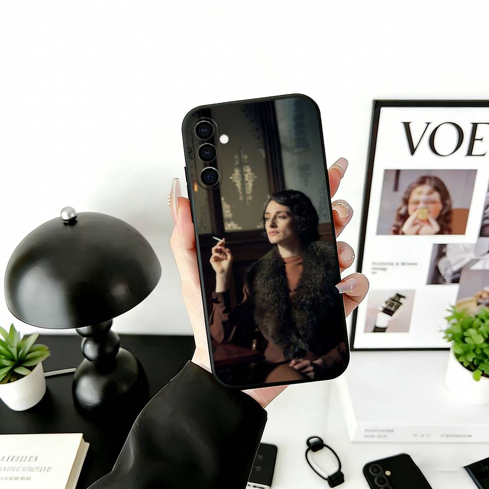 

P-B-Lizzie Stark Phone Case Black Silicone Soft For Samsung Galaxy A73,A72,A71,A70,A53,A52,A51 Samsung a22 4g