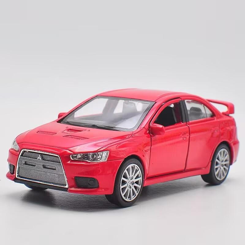 1/36 Mitsubishi Lancer Evolution X 10 Legierungsauto Modell Diecasts Metall Spielzeugfahrzeuge Automodell Hochsimulation Sammlung Kindergeschenk