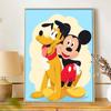 Disney Diamond Painting 5D DIY Mickey Pluto Diamond Painting Art Diamond Painting Kit Adult/Beginner Gift Idea Home Decor