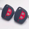 Silicone Car Key Fob Cover for Suzuki Swift Alto Jimny SX4 Vitara Ignis Celerio Dzire with Keychain Honeycomb Texture Shockproof Car Remote Key Sleeve