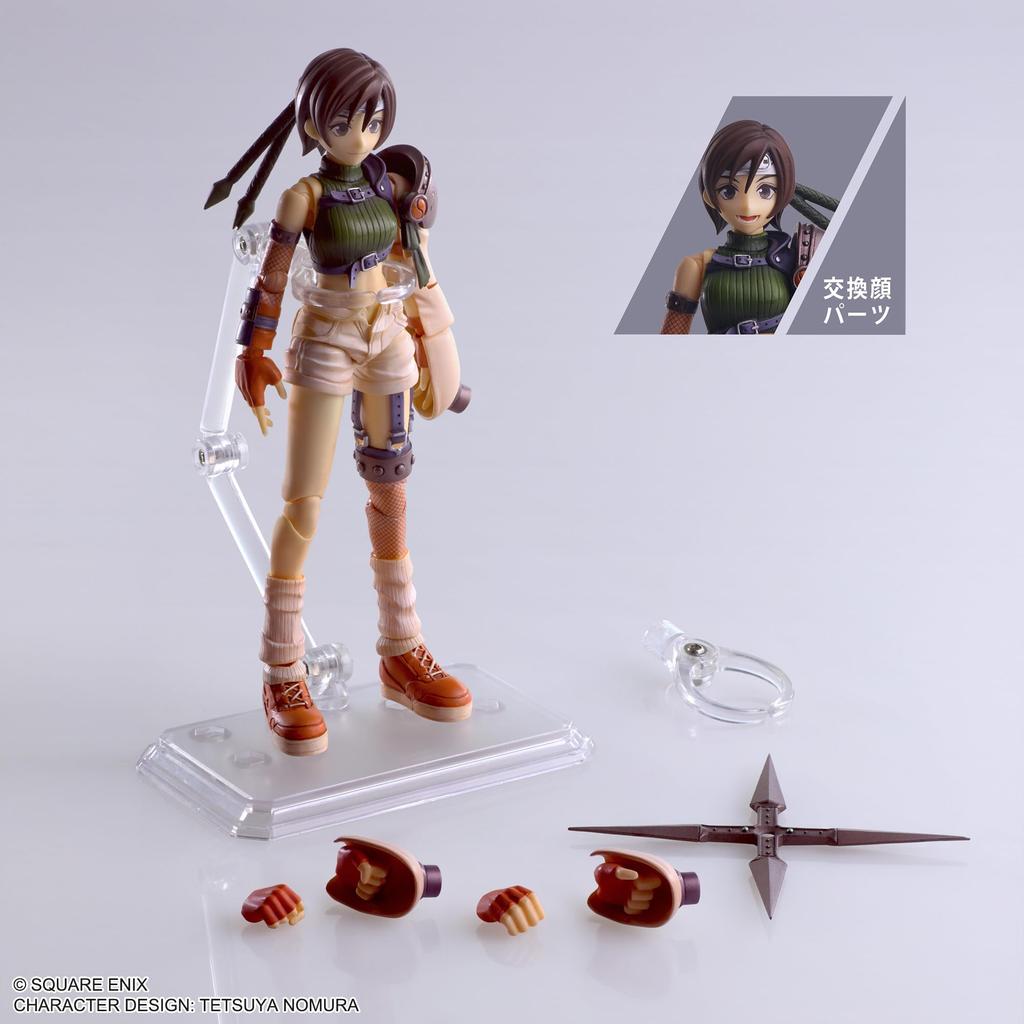 Final Fantasy VII Bring Arts PVC painted action figure <Yuffie Kisaragi>