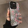 Snowflakes Christmas Electroplate Case For  Redmi Note 13 12 11 Pro Plus 5G 12S 11S 11 10S Redmi 13 12C 13C 14C Hard Cover