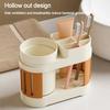 Creative Washing Cup Holder Multifunction Toothpaste Storage Racks  Bathroom Organizer