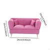 1/6 Dollhouse Doll Sofa Toy Jewelry Box Organizer Dollhosue Decor Display Case for Necklace