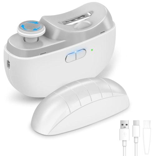 

[2025 Innovative Model & Safe] LOOGBH Electric Nail Clippers, Dual-Purpose Electric Nail Clippers, 2-in-1 Automatic Nail Clippers, Two-Speed Electri