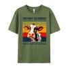 Cow I M Not Clumsy The Floor Just Hates Me The Table Graphic T Shirts Men Cotton Short Sleeve T-Shirt Big And Tall Letter