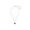 Swarovski Latisha Four-Leaf Clover Pendant Necklace Double-Sided Different Colors Women Necklace Silver Black Gold 5368980