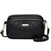 [SHARE ITEMS] Women's Small Shoulder Bag, Second Bag, Stylish and Cute Pouch, Crossbody Bag, Lightweight, Compact, for Everyday Use and Travel (Black)
