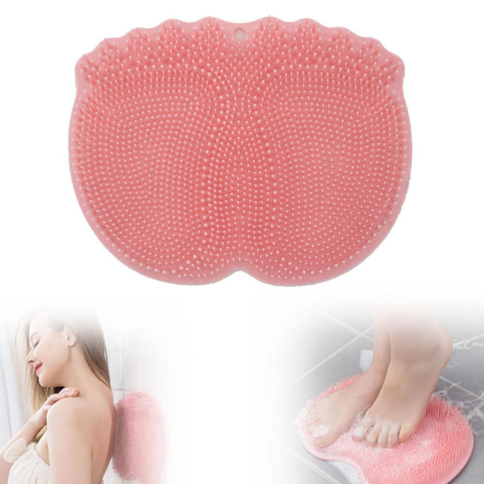 

Ліниве розтирання ніг, Миття ніг, Чищення щіткою, Масаж ніг, Пілінг ніг, Шліфування ніг, Нековзкий килимок, Розтирання у ванній, Розтирання спини, Ванна, Для домашнього використання One Size рожевий