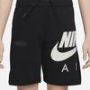 Nike Szorty z nadrukiem literowym z prostą nogawką Dziecięce spodenki DM8086-010