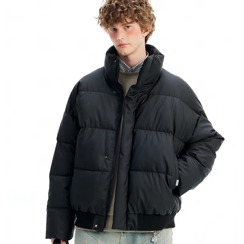 Fingercroxx Unisex Winter Stand-Collar Puffer Jacket