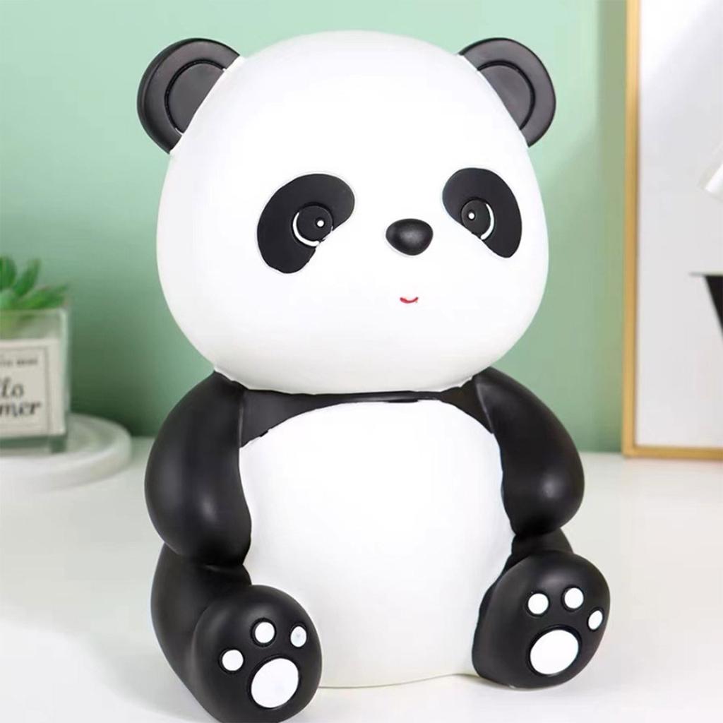 Panda Piggy Bank Panda Money Bank Shatterproof Piggy Bank First Coin Bank Saving Coin Box Saving Pot Birthday Gift