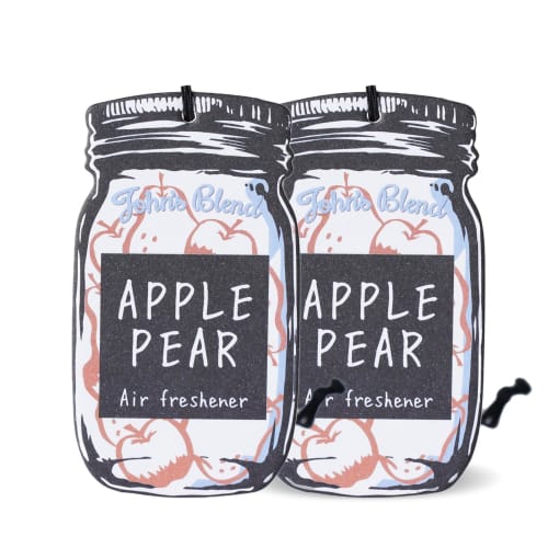 

Подвесной освежитель воздуха John s Blend, Яблоко Груша, Набор из 2 штук, Бумажный ароматизатор, Автомобиль, Шкаф, Локер, Прихожая, Маленький подарок